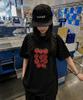 Nasyujeueol Tomato Pack Short Sleeve T-Shirt [Black]