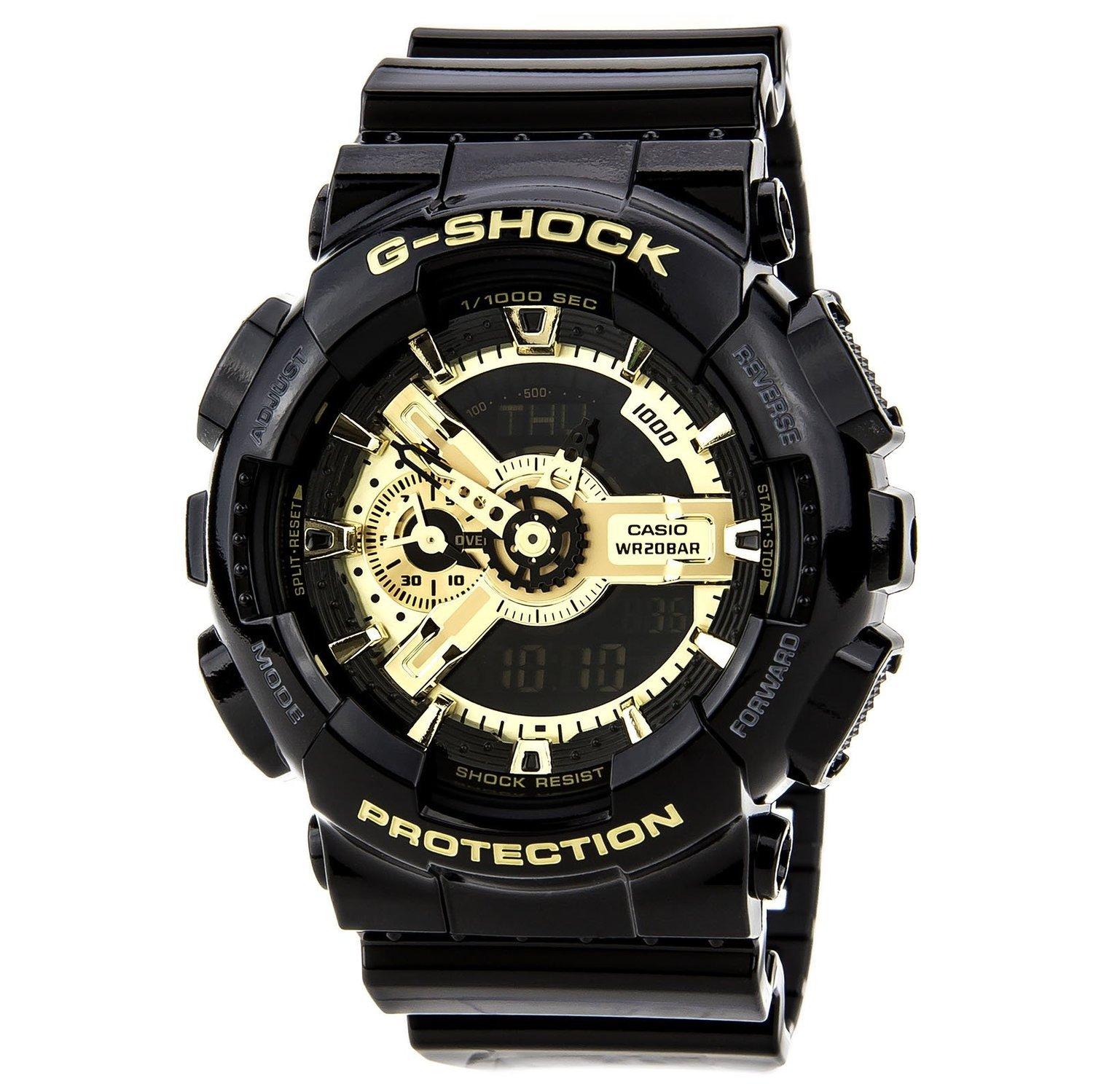 

Часы CASIO G-SHOCK Black x Gold Series GA-110GB-1A мужские золотой