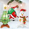 1pcs Santa Claus, Snowman, Christmas Tree Balloons, Christmas Home Decoration, New Year, Birthday, Christmas Decoration