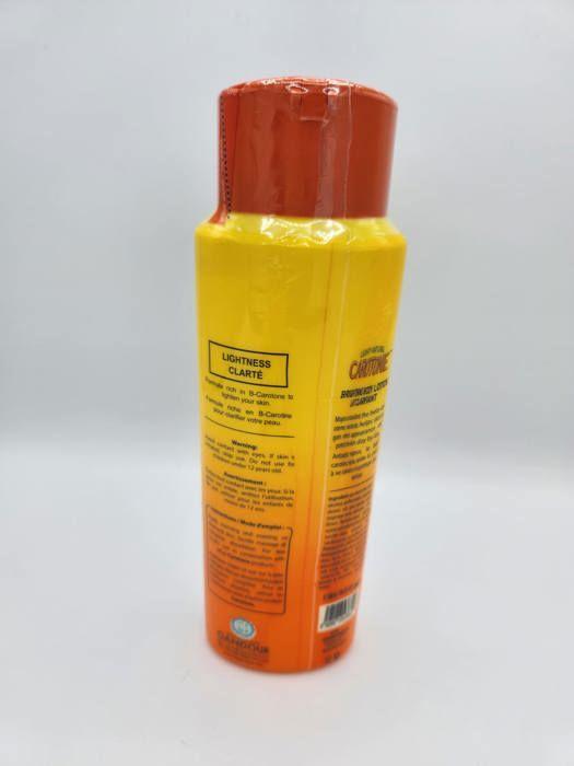 Lait Corporel Éclaircissant - CAROTONE - 550 Ml - Hydratant - Réduit Les Taches - Sans Parabène