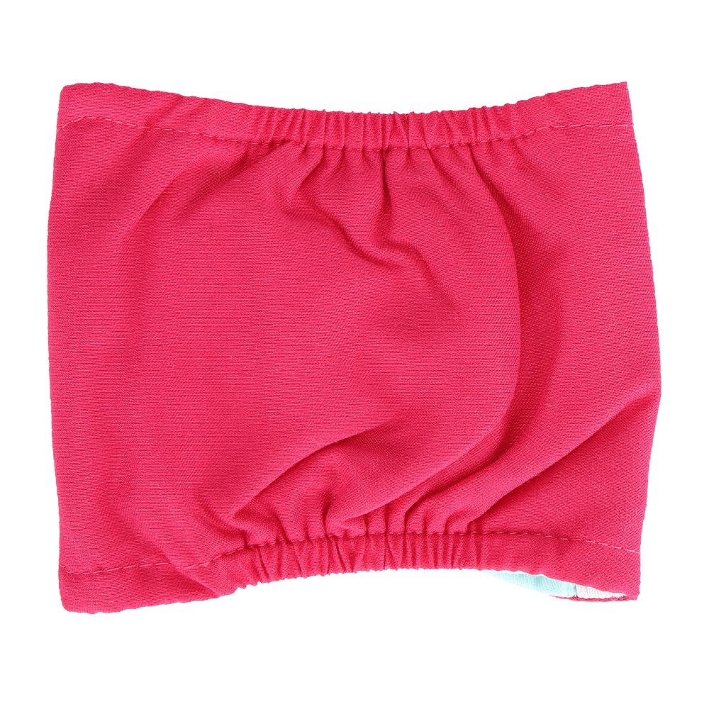 Solid Color Dog Sanitary Wrap Elastic Waist Puppy Safety Band Male Dog Belly Band House Training