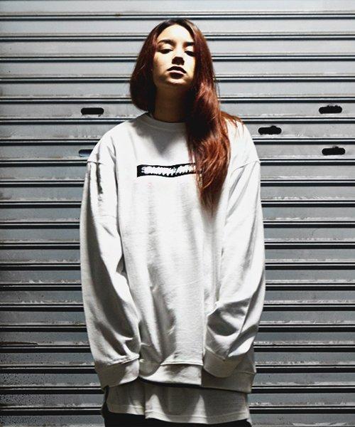 Свитшот Smith Armor Sa с принтом_Светлый айвори White/Large