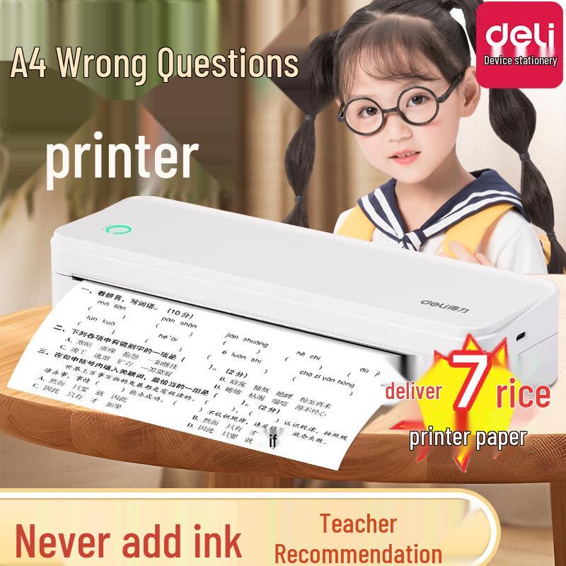 Deli Portable Thermal Printer for Students