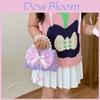 Fashionable Kids Bag Adorable Floral Butterfly Bow Princess Handbag For Girls And Boys
