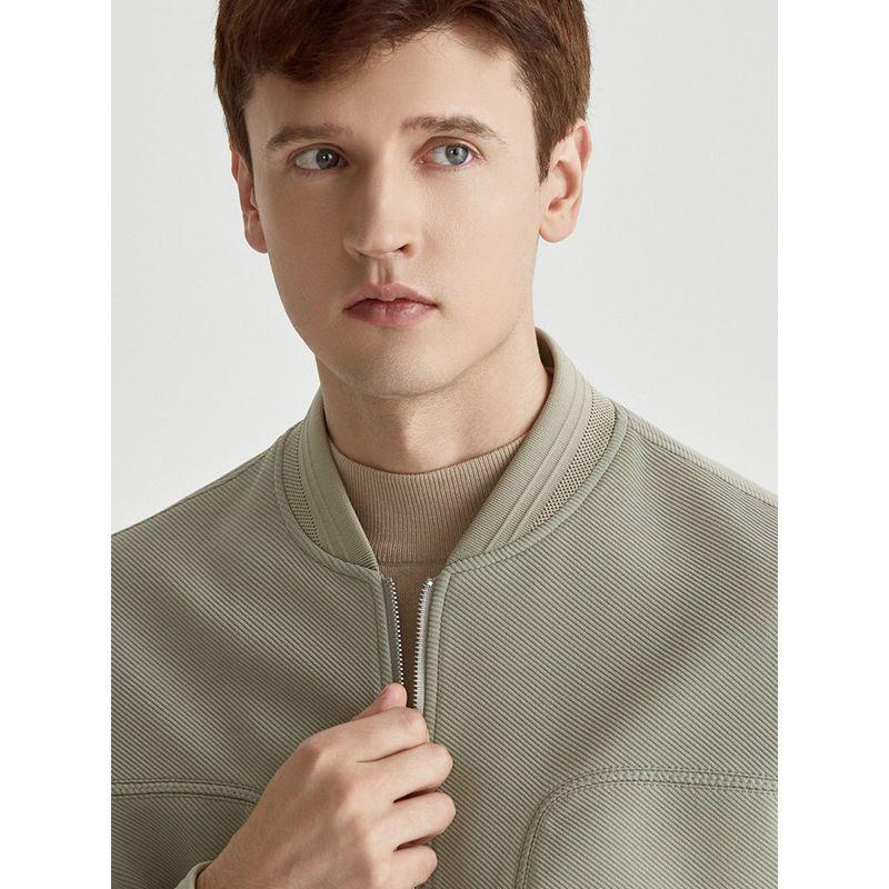 Paper Crane Design Baseball Collar Workwear Casual Jacket for Men 2025 New Autumn New Men's Jacket Spring and Autumn