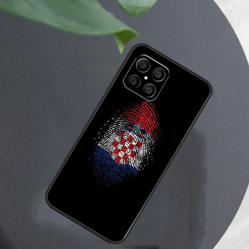 

Croatia Flag For Honor Magic 8 7 5 6 Pro Case For Honor 200 400 Lite 50 70 90 X8c X8b X9a X9b X9c X9d Win Honor X9c