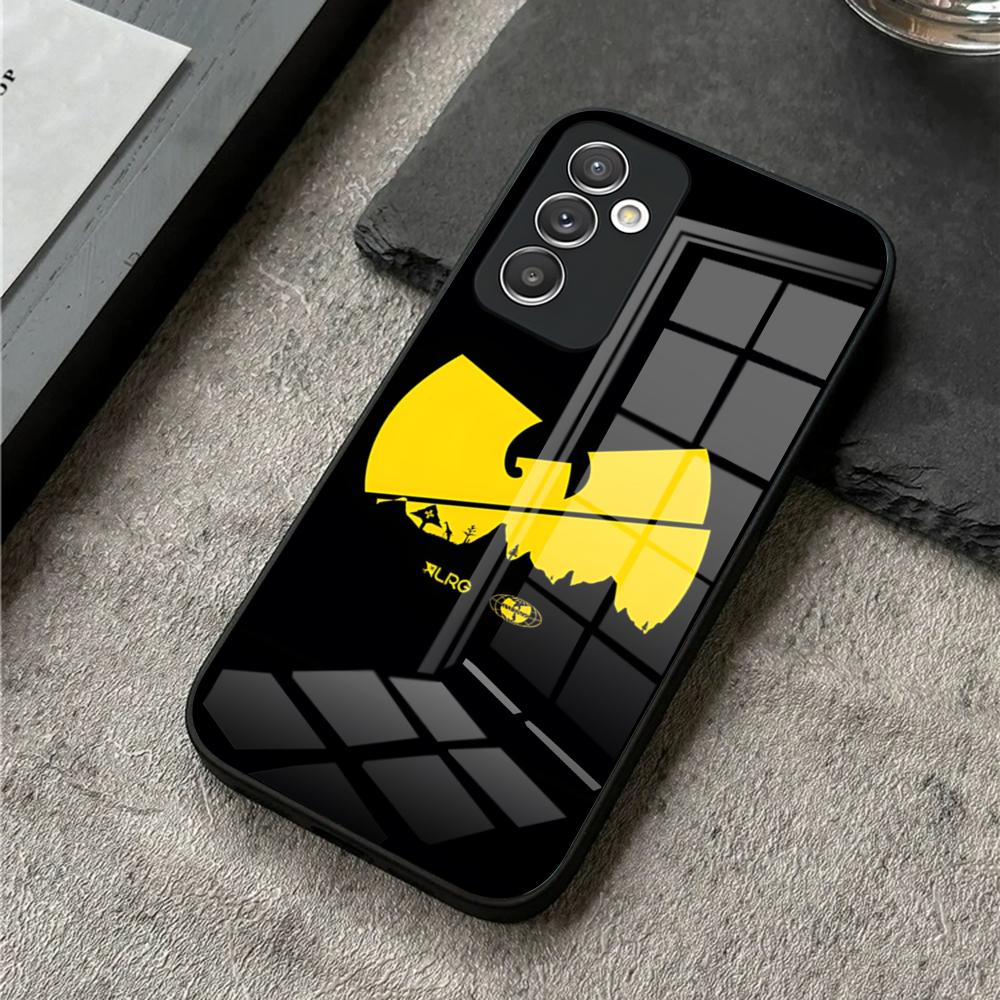

W-Wu Tang Brand Phone Case For S25 Ultra Samsung S26 S23 S24 Plus S22 S20 S21 Fe A54 A34 A53 A16 Glass Cover Samsung s25plus