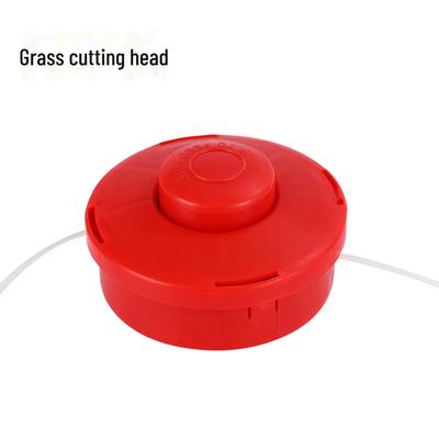 Verschleißfester Rasenmäher-Trimmerkopf mit universellem Zubehör. Keine Demontage erforderlich.