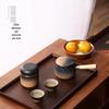 NEW CASTLE Auspicious Portable Ceramic Tea Set