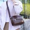 Fashion Men Messenger Bags PU Leather Handbags for Man Male Crossbody Bag Casual Storage Shoulder Bag Zipper Direction Random