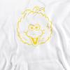 Sesame Street Unisex Adult Big Bird Mono Hoodie