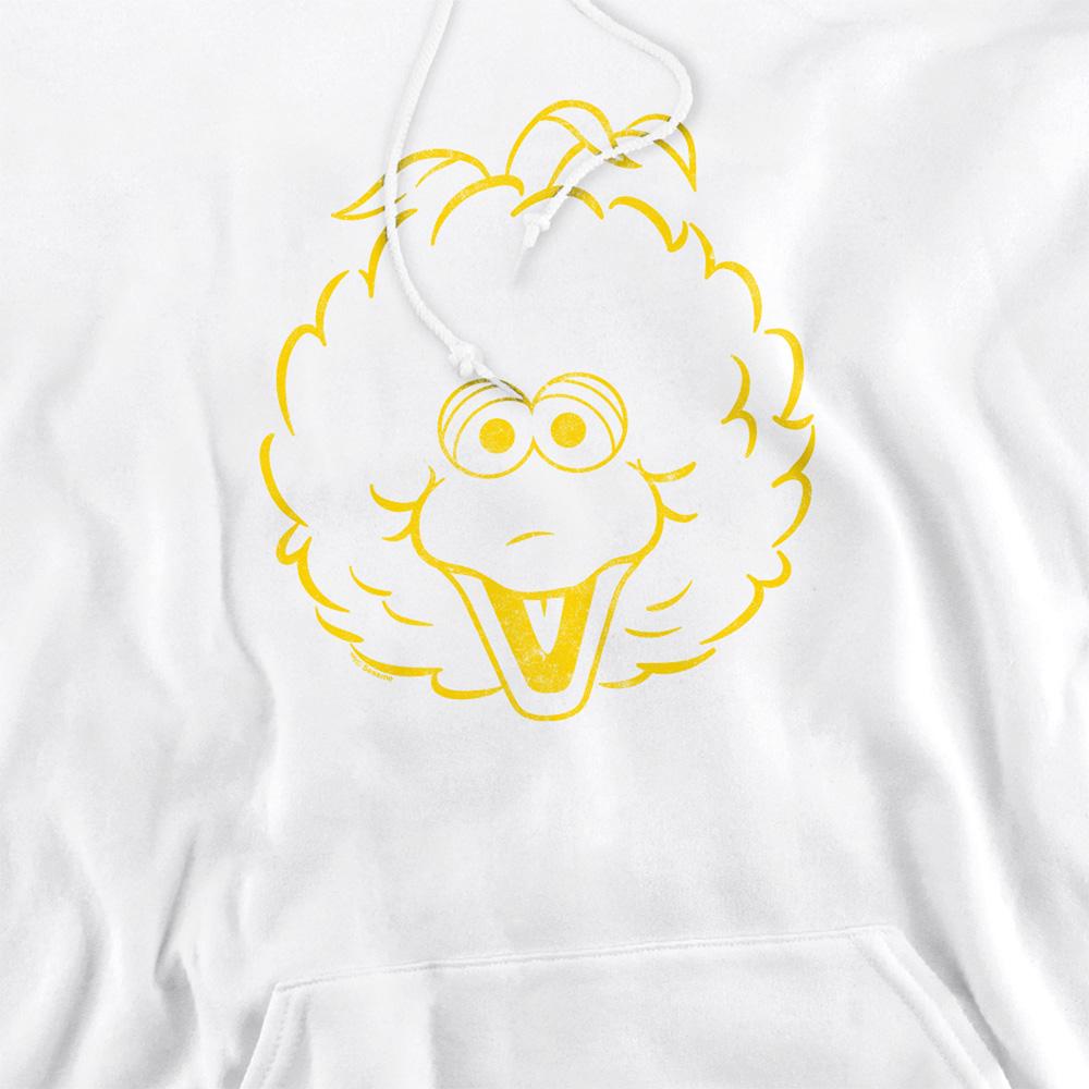Sesame Street Unisex Adult Big Bird Mono Hoodie