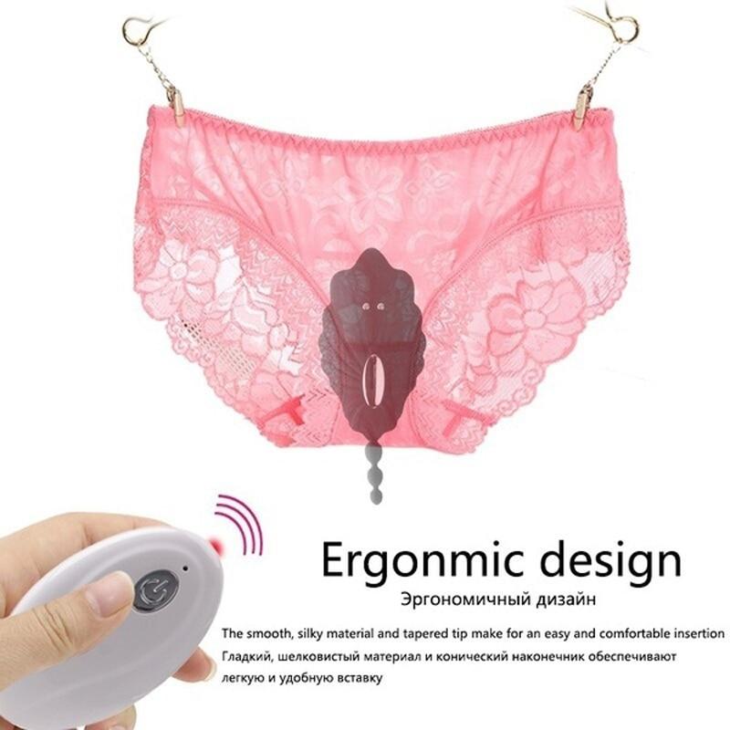 Invisible Sex Toys for Women Vbrator with Remote Control Anal Plugs Butterfly Panties Vibrating Egg
