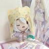 Anime Asahina Mafuyu Mfy 25 Nightcord Project Sekai 10CM Plush Doll Puppet Plushie Keychain Backpack Pendant Birthday Gift