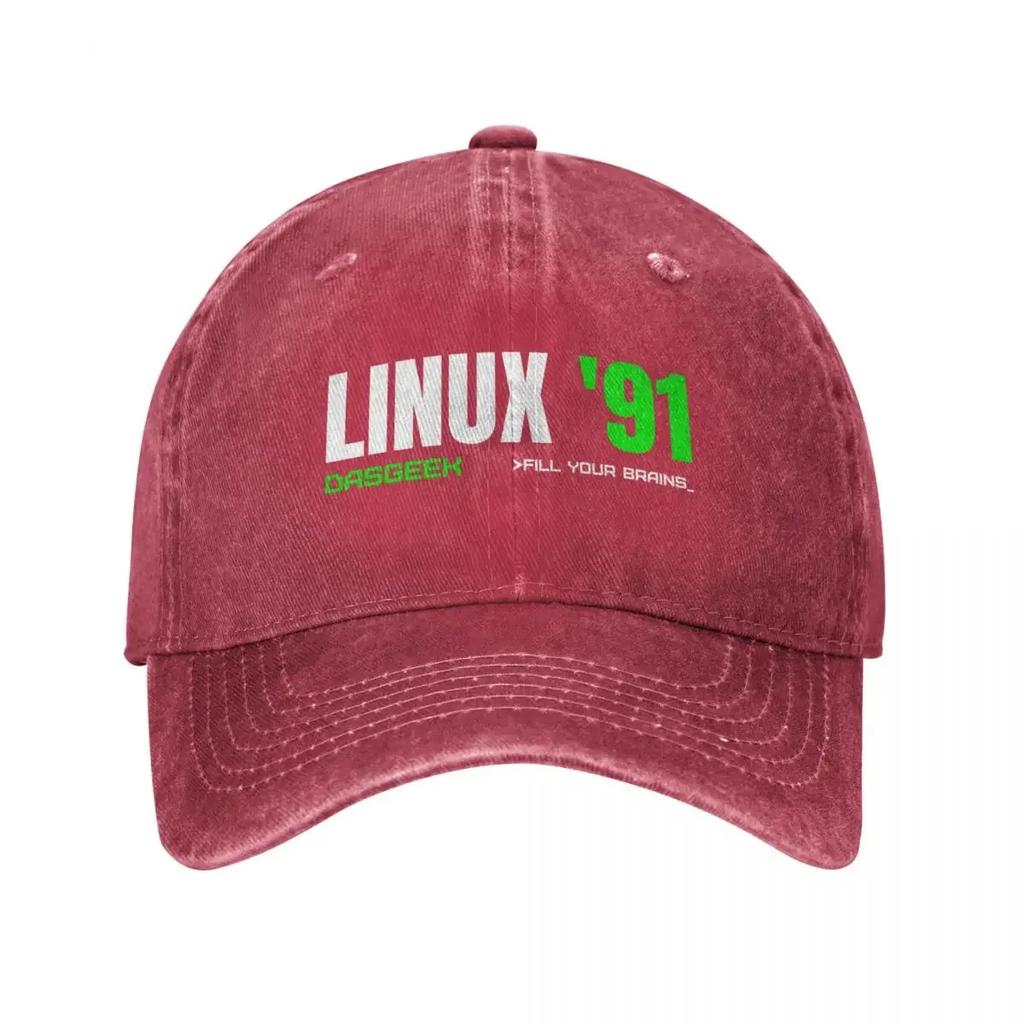 Linux DasGeek Baseball Cap Hat Unisex For The Sun Trucker Hat Luxury Cap sailor cap for Unisex Caps Women Unisexs