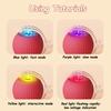 Cat Interactive Ball 3 Mode Automatic Rolling Ball Toys Faux Tail Rechargeable Smart Pet Electric Toy Cat Training Imitate Mouse