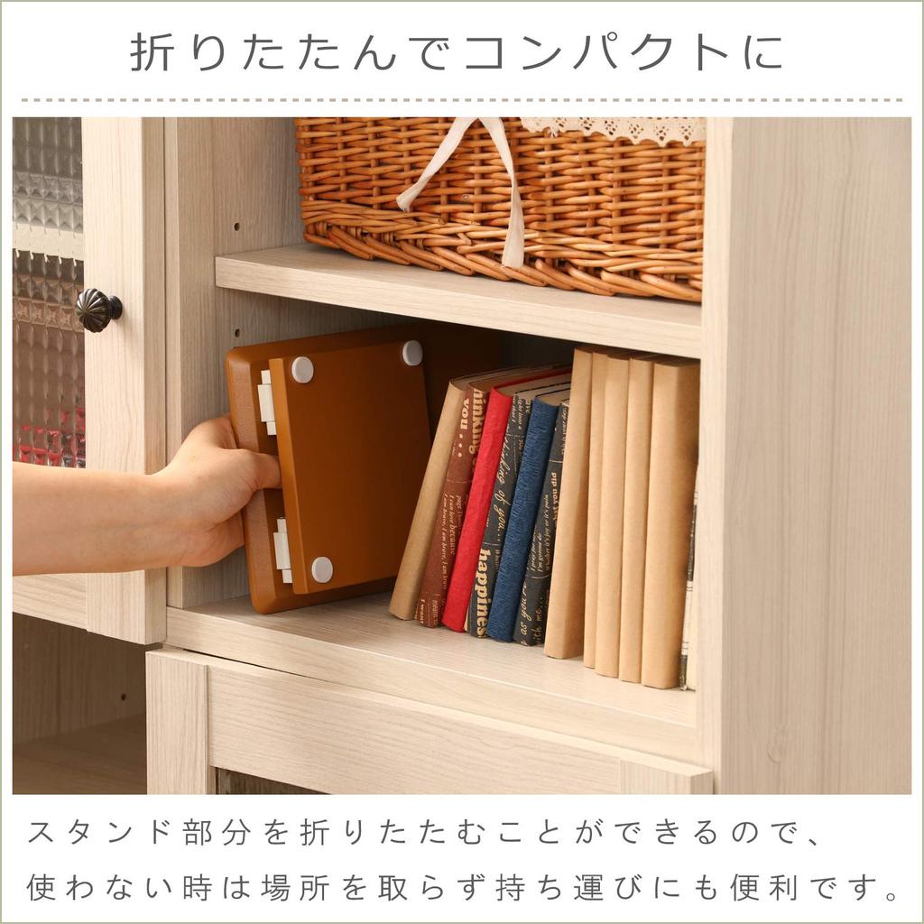 Fujiboeki Mirror Black Width 16 X Height 22cm Colored Mirror Tabletop Rosette 14427