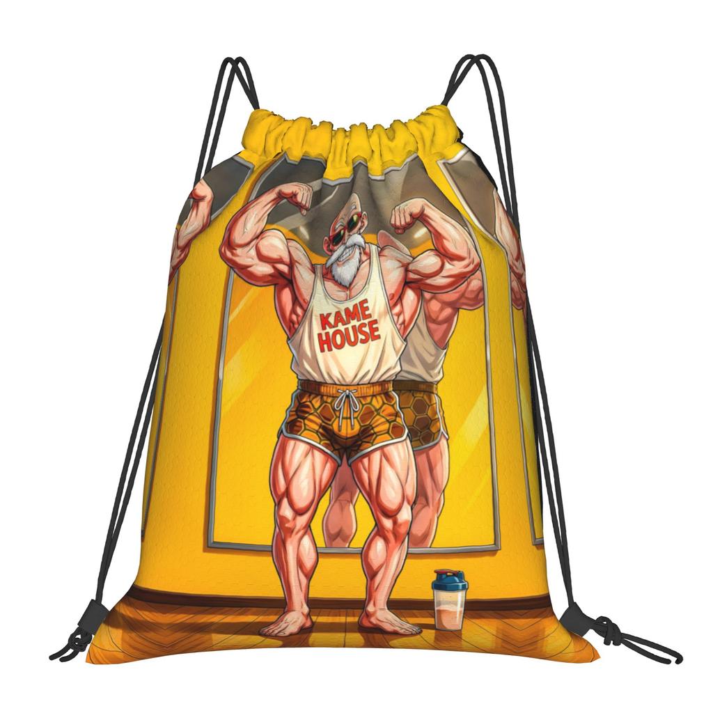 Custom Masters Roshis Drawstring Bags for Shopping Yoga Backpacks Women Men Manga Sports Gym Sackpack