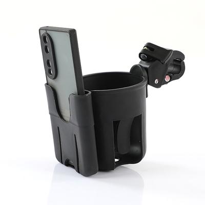 Baby Stroller Accessories Bottle Holder Car Cup Holder And Mobile Phone Holder 2-In-1