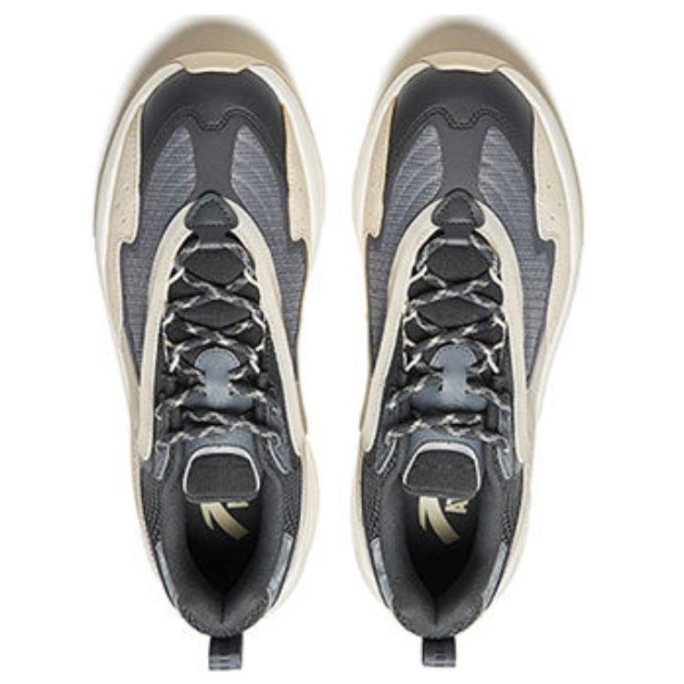Anta Cross Retro Casual Shock Absorption Non-Slip Low-Top Dad Shoes Men sneakers Gray 112348850-3