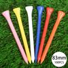 100 pieces of golf wooden ball seat mixed color 42mm/54mm/70mm/83mm wooden golf ball seat accessories