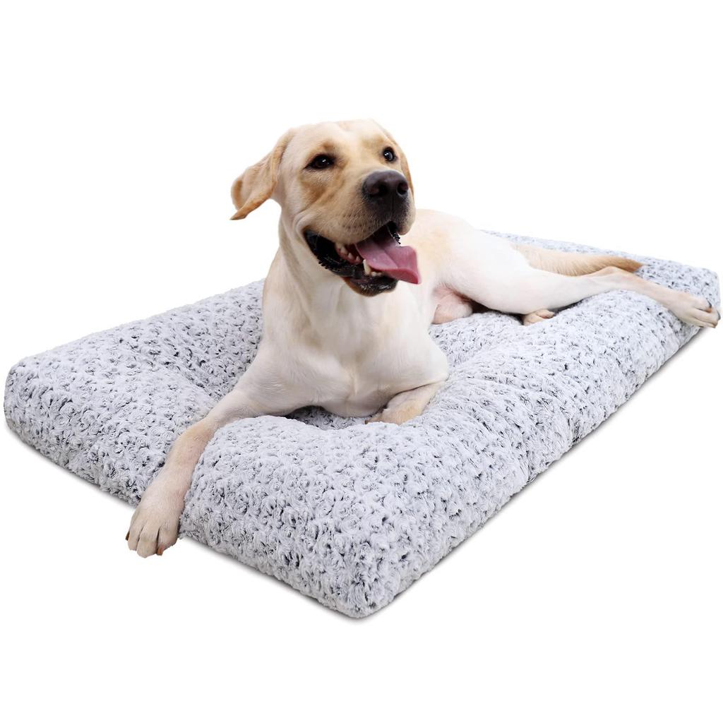 Rose Velvet Pet Bed for Dogs & Cats - Four Seasons Warmth, Small/Medium/Large, Ideal for Teddy/Golden Retriever