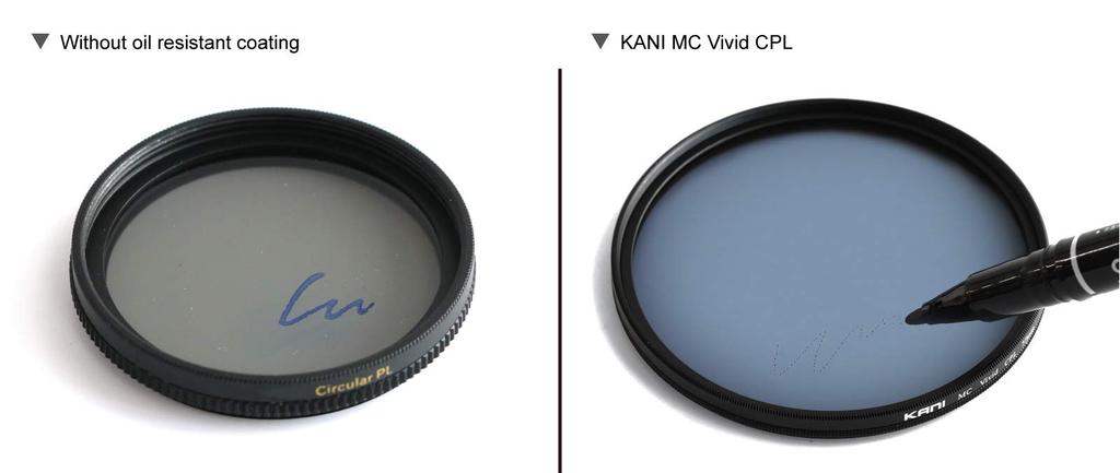 KANI 72mm Vivid Series Premium MC Vivid CPL Circular Polarizing Filter with Color Low and Nano Coating Enhancement, Blue-Green Enhancement,