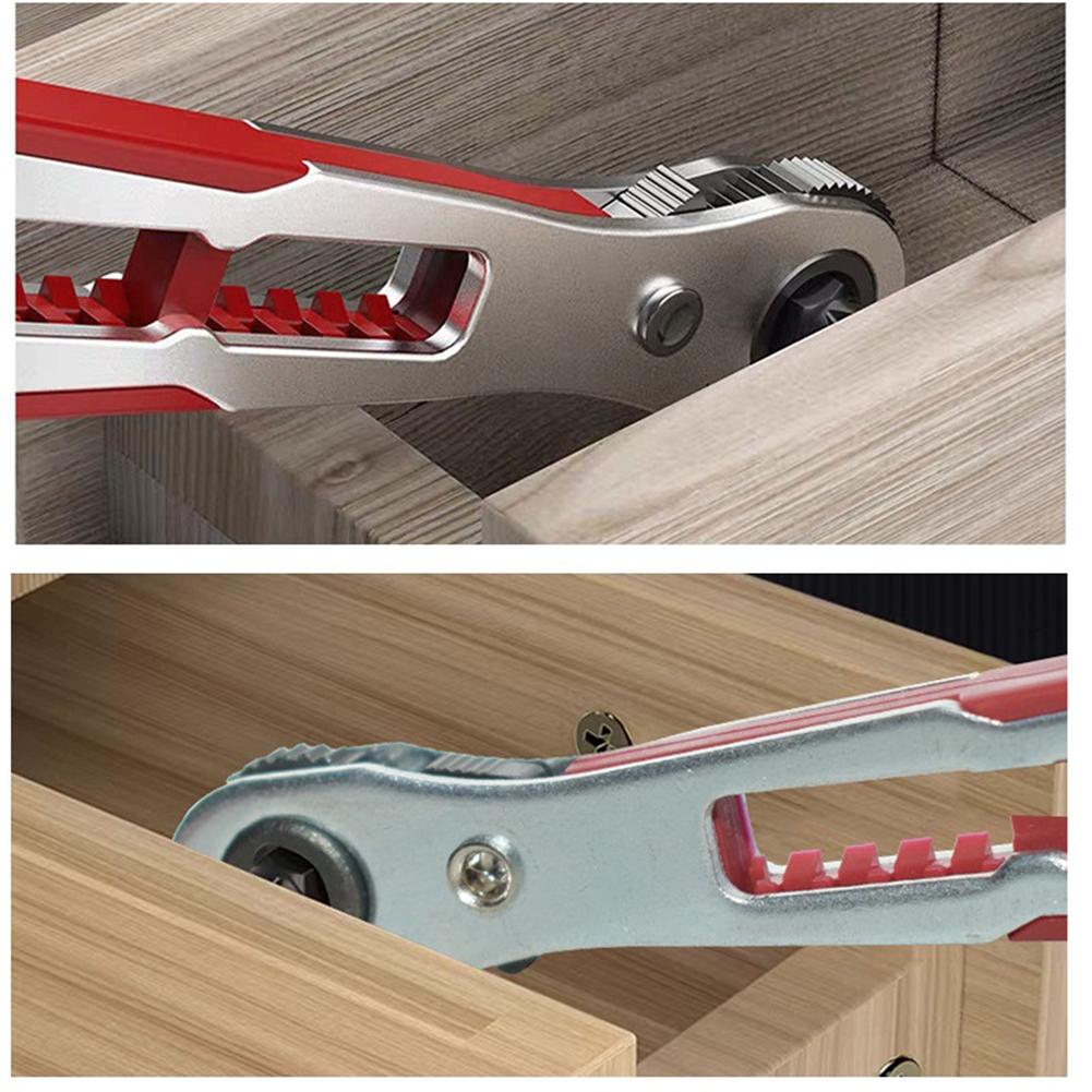 36 Teeth Ratchet Screwdriver Wrench Set with 10 Bits and 90 Degree Handle Designed for Tight Spaces and Detail Work