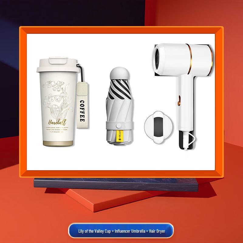 

Jilifa Lily of the Valley Portable Coffee Cup Gift Set