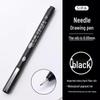 Zhongbai Waterproof Fine Liner Pen Set, 0.05-0.8 mm, for Drawing, Manga, and Hand-Painting.