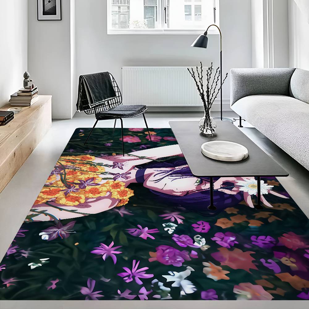 Chainsaw Man The Movie Reze Arc Door Mat Nordic Style Bedroom Living Room Doormat Home Balcony Anti-Slip Alfombra