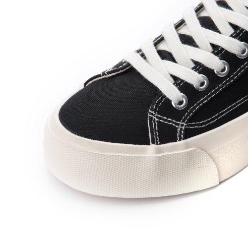 [Customade] Standard Canvas Sneakers 4.5cm CR0054BK