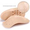 Children's Arch Half Pad Adult Inner and Outer Figure XO Type Leg Orthopedic Heel Pad Flat Arch Support Insole