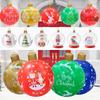 63cm Inflatable PVC Christmas Ball Decor Outdoor Yard Garden Hanging Ornament Holiday Party Decoration