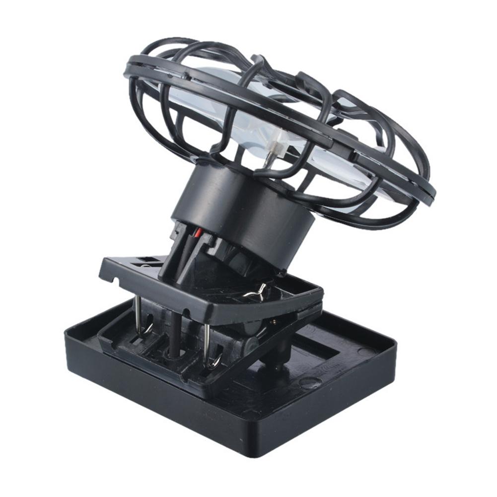Solar Power Mini Clip Fan Clip on Desk Fan Portable Mini Personal Fan Air Cooling Fan Desktop Fan for Outdoor Camping Hiking