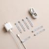 10 Pcs Creative Silicone Cable Organizer Data Cable Headphone Cable Storage Charging Cable Sorting Multifunctional Winder Strap