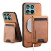 Custodia Magnetica in Pelle per Motorola Moto Edge 60 60s 70 X70 G86 G06 Pro Fusion Porta Stylus Porta Carte di Credito Copertura Portafoglio Staccabile