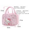 Insulated Lunch Bag for Students Waterproof Oil-Proof Lunchbox Tote Bag Large Capacity Portable Thermal Cooler