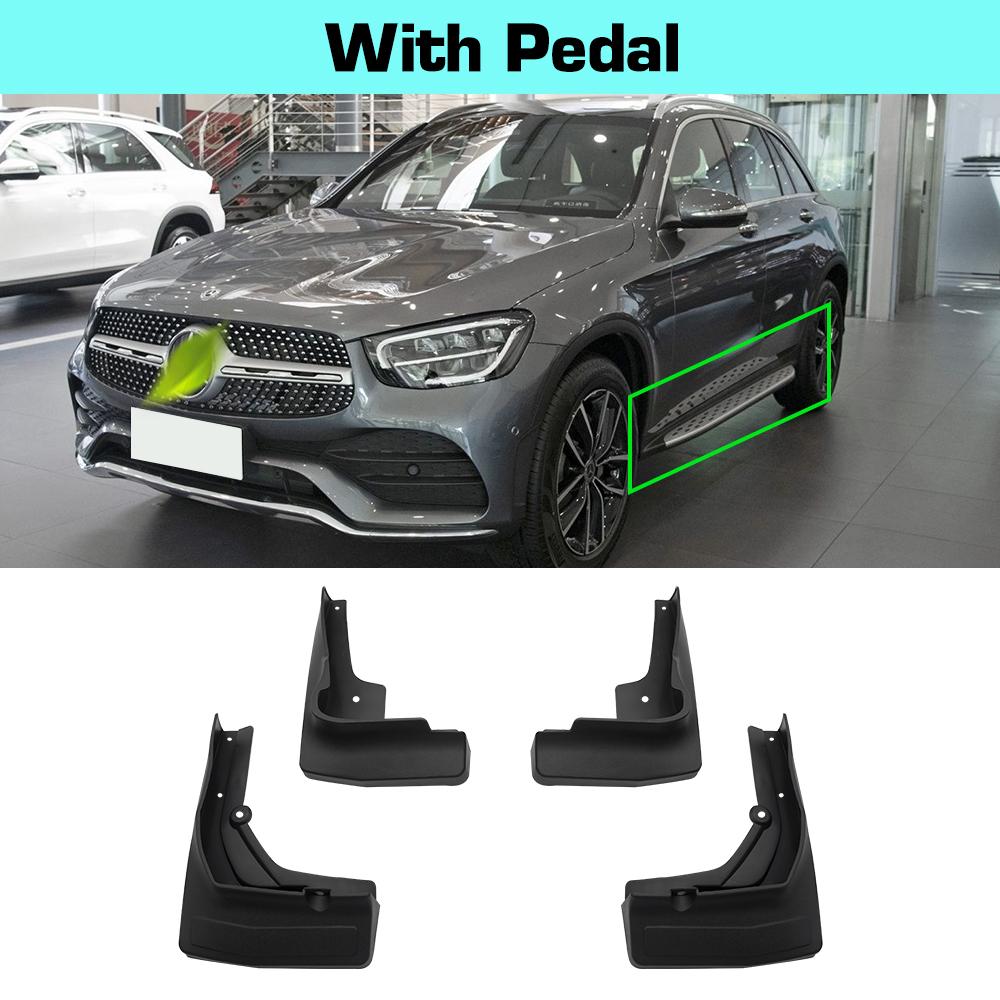 

Для Mercedes Benz GLC-Class X253 2016-2025 2019 2020 2025 Брызговики Крыльев Подкрылки Защита от Грязи Брызговики автомобильные Аксессуары
