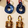 Earrings Chain earrings, acrylic earrings for women, geometric earrings