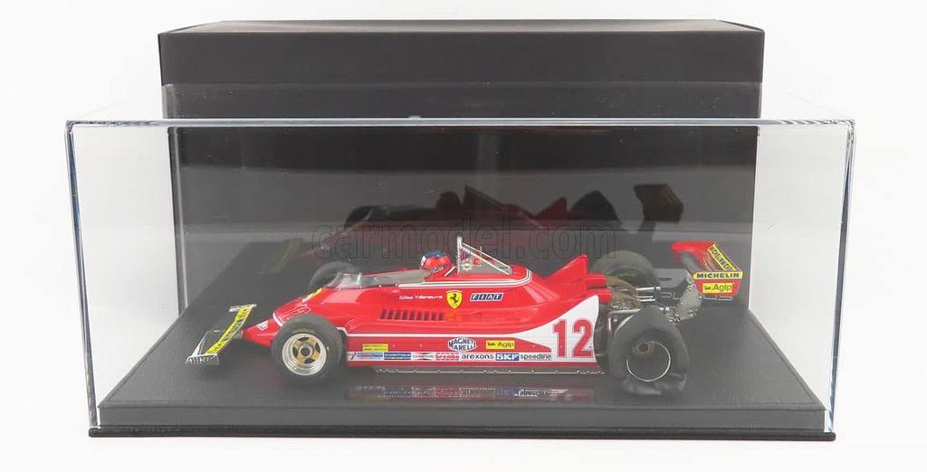 GP REPLICAS Scale Ferrari F1 312 T4 Dutch Grand Prix 1979 Gilles Villeneuve Ferrari GILLES VILLENEUVE GP002CN Limited To 500 Units 1/18 #12
