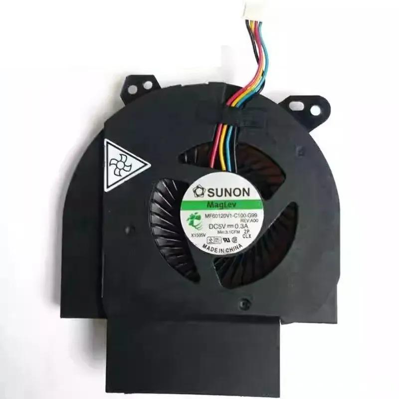 New CPU Cooling Fan For Original Dell Latitude E6520 5V 0.3A MF60120V1-C100-G99 Fan