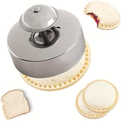 Stainless Steel Sandwich Cutter and Sealer,Easy Bread Molding, Round Cookie Shaping,Breakfast Making,Kitchen Gadgets