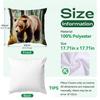 1pcs Jungle Series Pillowcase Square Bedroom Cushion Covers Zipper Living Soft Home Comfortable Decor 45x45cm
