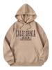 Casual Sports Sweater Fleece Hooded Sports Sweater Women's Large Size Autumn and Winter Models