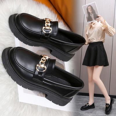 2024 Spring/Summer Fashion British Style Round Head Low Top Flat Low Heel Fashion Loafers