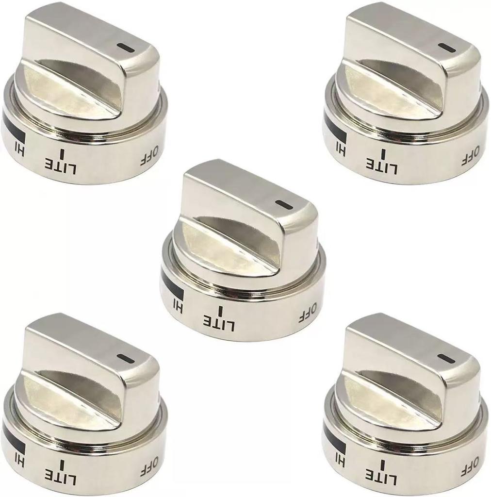 2 PC/Set Stove Knobs Replacements for Lg Gas Range/Oven LRG3036ST LRG3095ST AEZ72909008 AEZ73453509