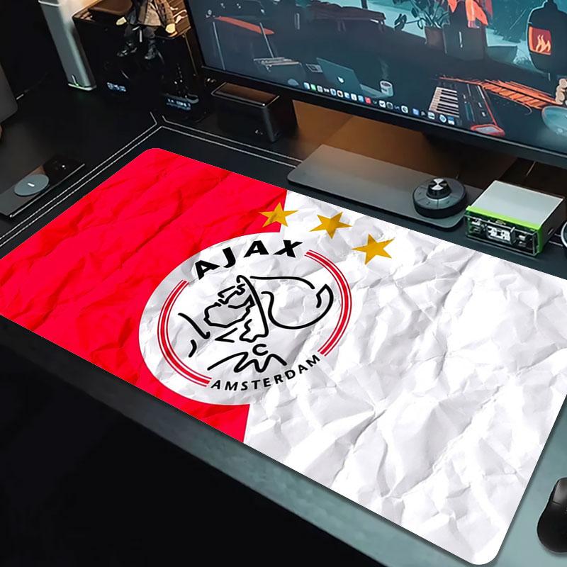 AFC Ajax Large Size Mouse Pad Large Gaming Table Cushion Non-slip Laptop Tablet Big Mousepad XXL Mat Mini PC Playmat With Lock Edge