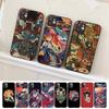 Artă în stil japonez Japonia Husă de telefon pentru iphone 13 8 7 6S Plus X 5S SE 2020 XR 11 12 mini pro XS MAX