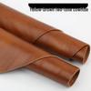 Yellow-Brown Two-Tone 1.5mm Whole Cowhide Leather Fabric for Upholstery